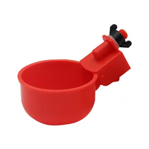 Bebedero de plástico <span class=keywords><strong>para</strong></span> pollos, tazón de agua automático de nuevo diseño, Color Rojo - Product Image 1