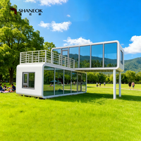 Maison capsule Apple Cabin, maison préfabriquée de luxe, maison préfabriquée, cabane mobile, capsule spatiale, mini-cabane