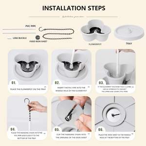 Maceta Vertical Apilable de 5 Niveles para Jardín, para Flores, Verduras y Suculentas - Product Image 6