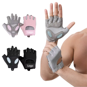 Yüksek kalite Unisex kaymaz ayarlanabilir atletik powerless erkekler ve kadınlar için parmaksız spor eldiven - Product Image 1