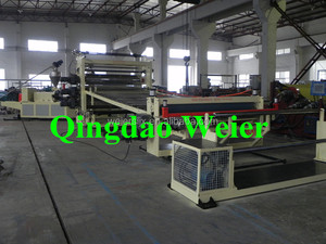 Hoàn toàn tự động PVC Chất liệu nước bằng chứng CuộN rộng sàn da đùn dòng - Product Image 2