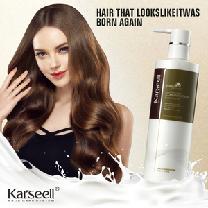 Après-shampoing réparateur profond Karseell personnalisé, extrait de maca, collagène hydrolysé lissant pour cheveux abîmés - Product Image 3