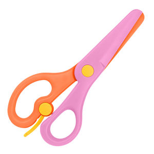 กรรไกรพลาสติก ABS ขอบโค้งมนสำหรับเด็กกรรไกรตัดกระดาษ DIY - Product Image 6