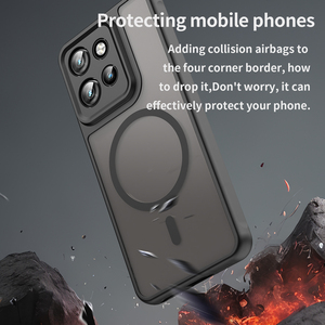 Nouvelle coque de téléphone antichoc Armor Bumper pour Motorola Moto <span class=keywords><strong>G</strong></span> Power (2025) pour Motorola Moto <span class=keywords><strong>G</strong></span> Play (2026) Coque rigide magnétique Capa - Product Image 4