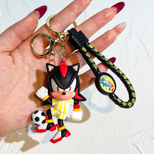Nouveau porte-clés Soniced Anime de 7 cm, porte-clés de <span class=keywords><strong>voiture</strong></span>, pendentif de personnage 3D, pendentif de sac, <span class=keywords><strong>jouet</strong></span> animal en gros - Product Image 6