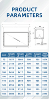 Écran de projection électrique ALR HD 16:9 à gain élevé, anti-plis, en aluminium, rétractable au plafond, blanc mat, 4K, pour cinéma maison intérieur