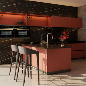 Gabinetes de <span class=keywords><strong>cocina</strong></span> de color rojo vino, encimeras de cuarzo de <span class=keywords><strong>cocina</strong></span> vintage, muebles, juegos de gabinetes de almacenamiento de <span class=keywords><strong>cocina</strong></span> portátiles de China - Product Image 2