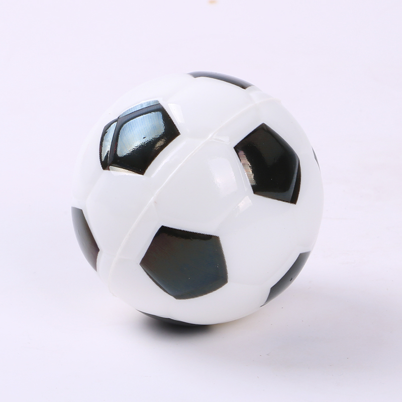 10 Mini Ballons De Football En Mousse – 29 Mm, Noir Et Blanc, Pour Enfants Et Jeux De Table - 2
