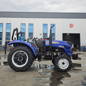 Hoogwaardige landbouwtractor met vier wielen, compacte 4WD <span class=keywords><strong>tractor</strong></span> met aanbouwdelen, CE EPA EURO 5 - Product Image 1
