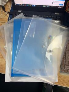 Tùy chỉnh rõ ràng vật tư văn phòng A4 Kích thước PP phong bì Snap Nút thư mục tập tin với Snap Nút - Product Image 6