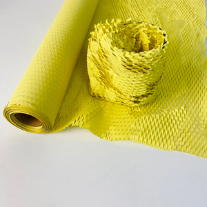 Papier d'emballage de luxe en maille nid d'abeille WELLSPRING, double face, en PE recyclé, recyclable, pour fleurs, vente en gros - Product Image 3