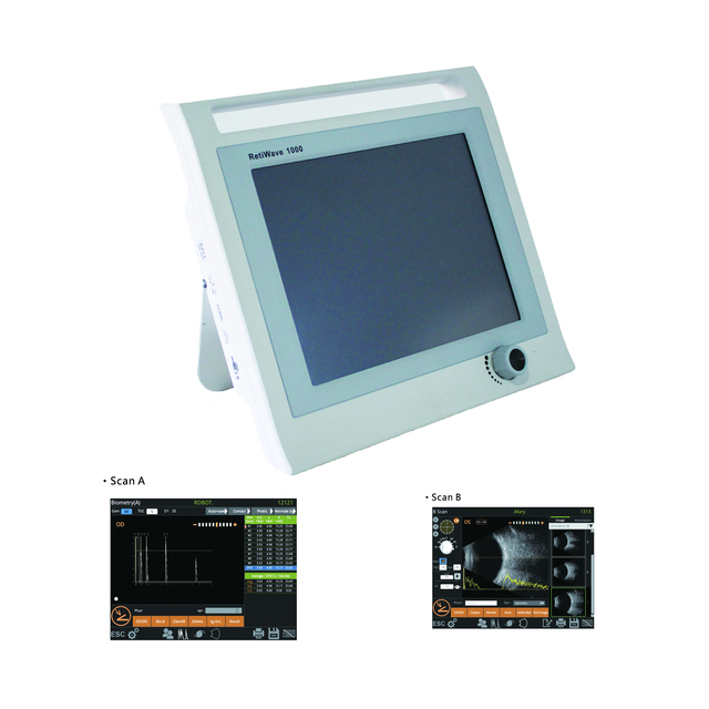 Newest Ophthalmic Diagnostic Equipment 10MHz Probe Eye Test Scanner Ophthalmology Optical Digital AB Scan Ultrasound Machine