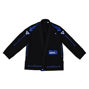 Kimono de Jiu Jitsu Brasileño de Alta Calidad, 100% Algodón, Personalizado, con Parches Bordados, Tejido Perlado, Secado Rápido, para Competencia - Product Image 5