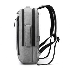 BSCI Factory Custom Logo <b>Large</b> Capacity Anti-theft Backpack Nylon Shoulders <b>Rucksack</b> Other Business Laptop Bags - Product Image 5