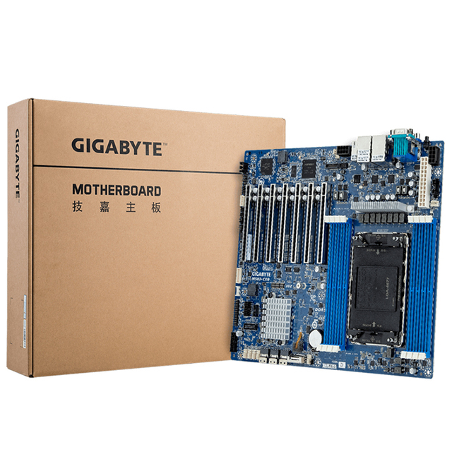 GIGABYTE MS03 CE0 Server Motherboard with 1 X LGA 4677 Socket Supports Single 5th/4th Gen Intel Xeon Scalable Processors