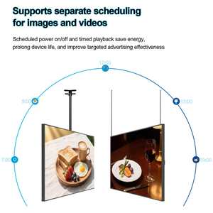 Segnaletica Digitale Multifunzionale per Interni con Cornice Ultra-Sottile da 49 Pollici, 3840x2160, 2500 Nits, Android, Animazioni, Spedizione Gratuita - Product Image 2
