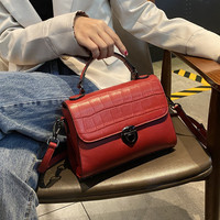 Nouveaux sacs à main de luxe en crocodile gaufré de haute qualité pour femmes sacs à main en cuir tendance avec sangle