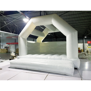 <span class=keywords><strong>Castillo</strong></span> hinchable para Juegos, Castillos Hinchables de color blanco - Product Image 1