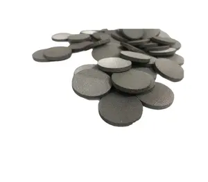 Disques filtrants à mailles frittées disques frittés en acier