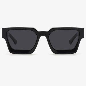 アセテートフレーム厚いサングラスデザイナーメガネ有名なブランド2025特大サングラス女性スクエアサングラス - Product Image 1