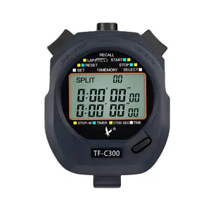 Professional Digital Chronometer 300หน่วยความจำแบบถอดได้นาฬิกาจับเวลา