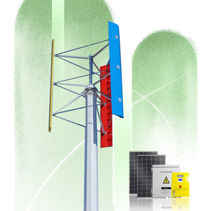 Motor Eólico de Eje Vertical Trifásico de Alta Eficiencia RX-HV 96V-380V, 20kW 30kW 50kW para Uso Residencial RX-HV 5kw-50kw - Product Image 3