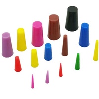 Connecteur en T en caoutchouc, 20 pièces, fait sur mesure, étanche et à la poussière, silicone avec différentes dimensions pour scellage