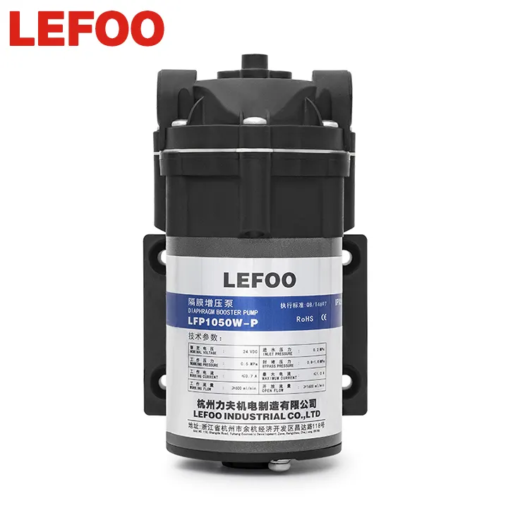 LEFOO 50 GPD RO pompa dell'acqua pompa booster a membrana pompa a pressione a membrana