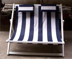 Sedia <span class=keywords><strong>da</strong></span> <span class=keywords><strong>Giardino</strong></span> Pieghevole in Legno di Faggio 2025, Design Personalizzato, Doppia Seduta, per Esterni e Spiaggia - Product Image 2