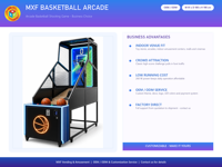 Fabricant de machines de basket-ball d'arcade, panneau LED, OEM, ODM, logo personnalisé
