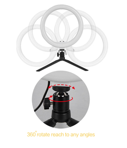 Échantillon gratuit RVB 18 pouces RL 45cm gros beauté arc-en-ciel avec le support de trépied de téléphone portable <span class=keywords><strong>pour</strong></span> <span class=keywords><strong>Tik</strong></span> <span class=keywords><strong>tok</strong></span> - Product Image 3
