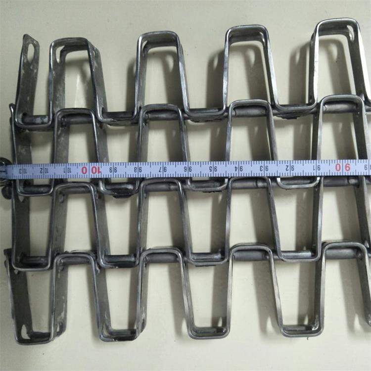 Honeycomb Stainless Steel Conveyor Belt 1x1 Galvanized Wire Mesh