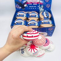 Caja Misteriosa Viral 250 Aniversario EE. UU. Pelota Antiestrés Squishy Bun Dumplings Día de la Independencia Temática Americana Juguete Sensorial