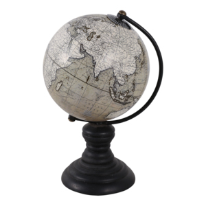Globo da Tavolo Decorativo, Ornamento Moderno per Casa, Ufficio, Soggiorno, Design Mappa del Mondo 12 Pollici - Product Image 4