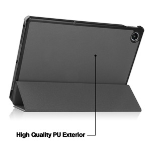 Étui à rabat <span class=keywords><strong>pour</strong></span> tablette, étui intelligent en cuir PU <span class=keywords><strong>pour</strong></span> <span class=keywords><strong>Samsung</strong></span> <span class=keywords><strong>Galaxy</strong></span> Tab A9 <span class=keywords><strong>plus</strong></span> <span class=keywords><strong>S9</strong></span>, <span class=keywords><strong>coque</strong></span> antichoc - Product Image 4