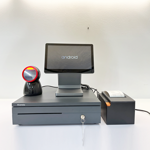 Màn hình cảm ứng Android 11.0 máy <span class=keywords><strong>POS</strong></span> tất cả trong một tiền mặt đăng ký hệ thống <span class=keywords><strong>POS</strong></span> cho nhà hàng - Product Image 1