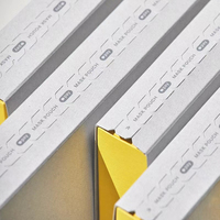 Boîte d'Expédition en Carton Kraft Brun Personnalisée avec Bande Adhésive Détachable, Boîte d'Envoi, Emballage de Boîtes à Fermeture Éclair Livrée à Plat