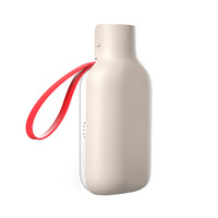 Bouteille d'eau pliable 2-en-1 LOVEPET pour animaux de compagnie – Mignonne, élégante et luxueuse – Distributeur portable pour chiens et chats – Outil de boisson en plastique pour l'extérieur