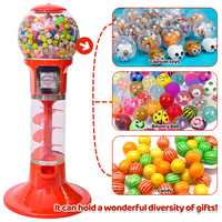 Distributeur de capsules de balles rebondissantes et de jouets Gachapon, machine à monnayeur pour supermarché