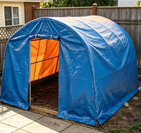 Bâche imperméable robuste en PE vierge ignifuge et antistatique de qualité supérieure pour usage agricole et automobile