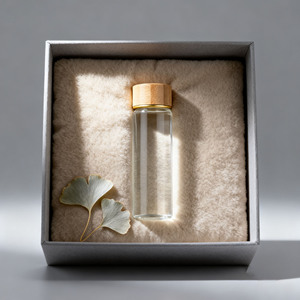 Alta Qualidade Popular Mini 22mm Diâmetro Borosilicato Seco Flor Chá Recipiente 20ml 30ml 40ml 50ml Garrafa De Tubo De Vidro Com Tampa - Product Image 3