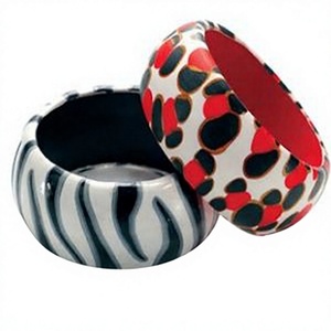 Luxury Colorful Resin <b>Bangle</b> Acrylic Angel Style Jewelry Statement Indian Bracelets for Women Perfect Christmas Gifts for Woman - Product Image 1