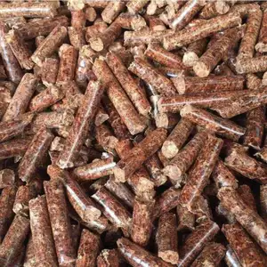 Partículas de biomasa de serrín quemado de alta calidad al por mayor para sistemas de calefacción y combustible de cocina