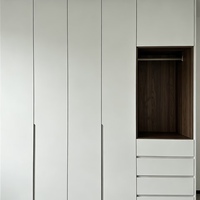 Système de dressing convertible de luxe moderne en bois SNLFEIER 0031 sur mesure pour toute la maison, idéal pour chambre, appartement, hôtel