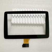 Sensor lensa Digitizer layar sentuh kaca, pemutar DVD Audio mobil 7 inci 50 Pin, navigasi GPS untuk Mazda mx5