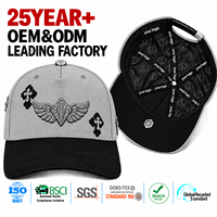 Topi Baseball Snapback Unisex dengan Pinggiran Melengkung, Lapisan Satin Custom, Bordir Manik-Manik Warna Hitam Solid, Emblem Bintang, dan Penutup Kancing yang Dapat Disesuaikan