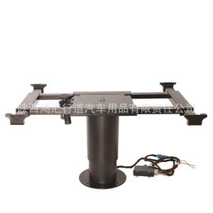 Rv Liftable Electric Table Aluminum Alloy Four Way Adjustable <b>Towable</b> Dinette Bed Conversion With Legs Storage - Product Image 1