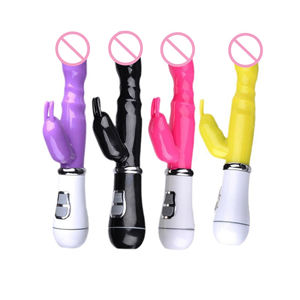 Vibratore a Coniglio Ricaricabile USB per Donne, Massaggiatore Impermeabile per Punto G, Giocattoli Sessuali per Adulti, Massaggiatori Sensuali - Product Image 1