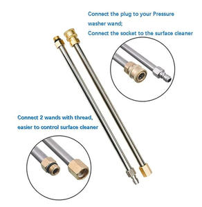 Nettoyeur de surface à haute pression noir de 16 pouces pour le nettoyage des sols - Product Image 6