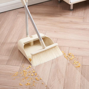 Ensemble balai et pelle pour la maison, poils en nylon, manche en plastique, outil de balayage des sols pour le nettoyage domestique - Product Image 3